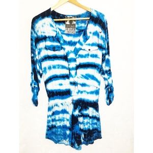 Young Fabulous & Broke ‘Malik’ Tie Dye Romper XS